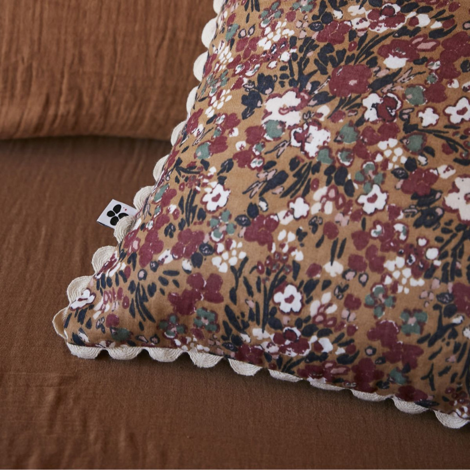 Coussin Gaze de Coton CAPUCINE