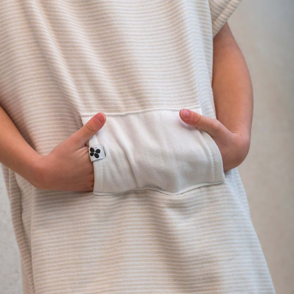 Poncho Enfant en Gaze de Coton NAEL