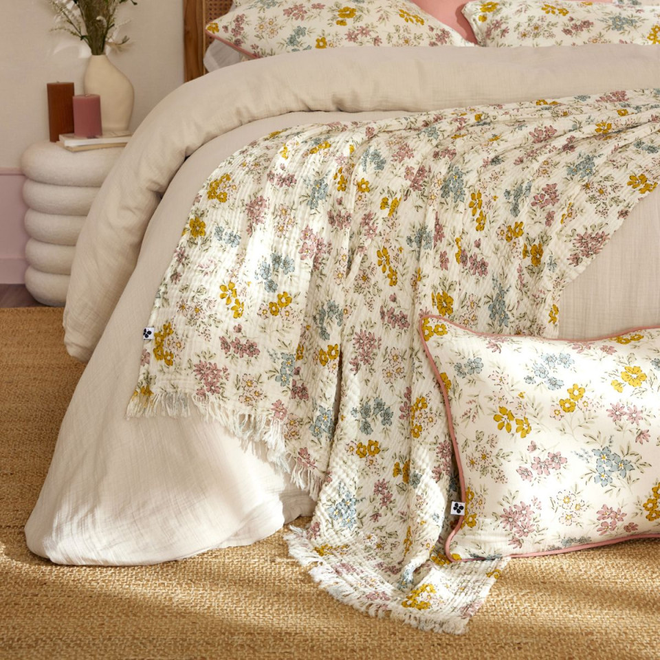 Plaid Gaze de Coton ADELE