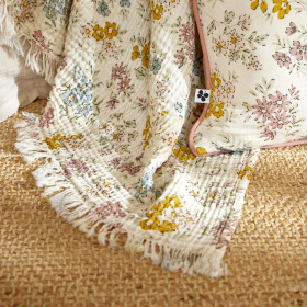 Plaid Gaze de Coton ADELE