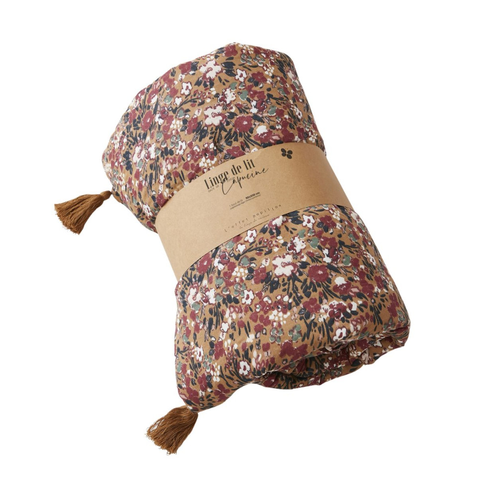 Édredon Gaze de Coton Imprimée CAPUCINE