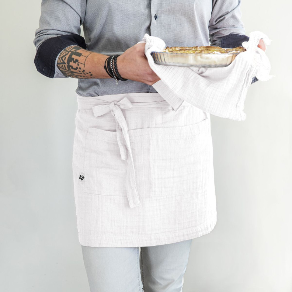Tablier serveur Gaze de coton GAIA