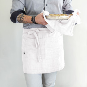 Tablier serveur Gaze de coton GAIA
