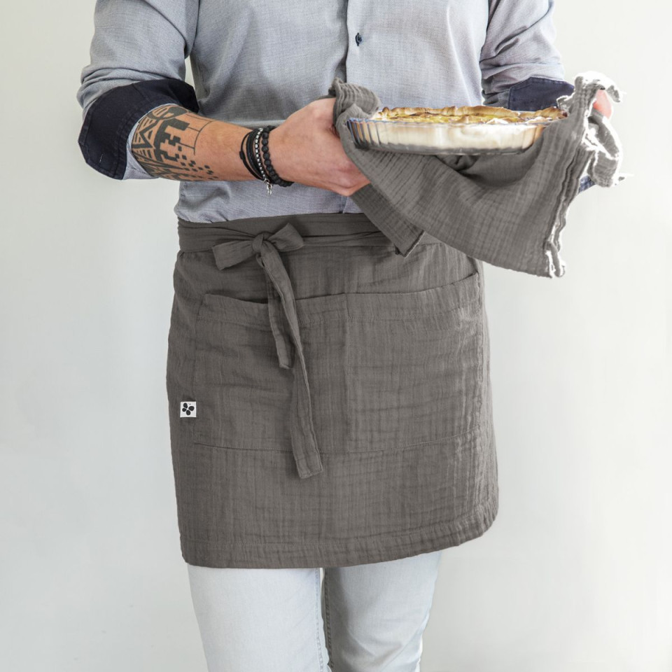 Tablier serveur Gaze de coton GAIA