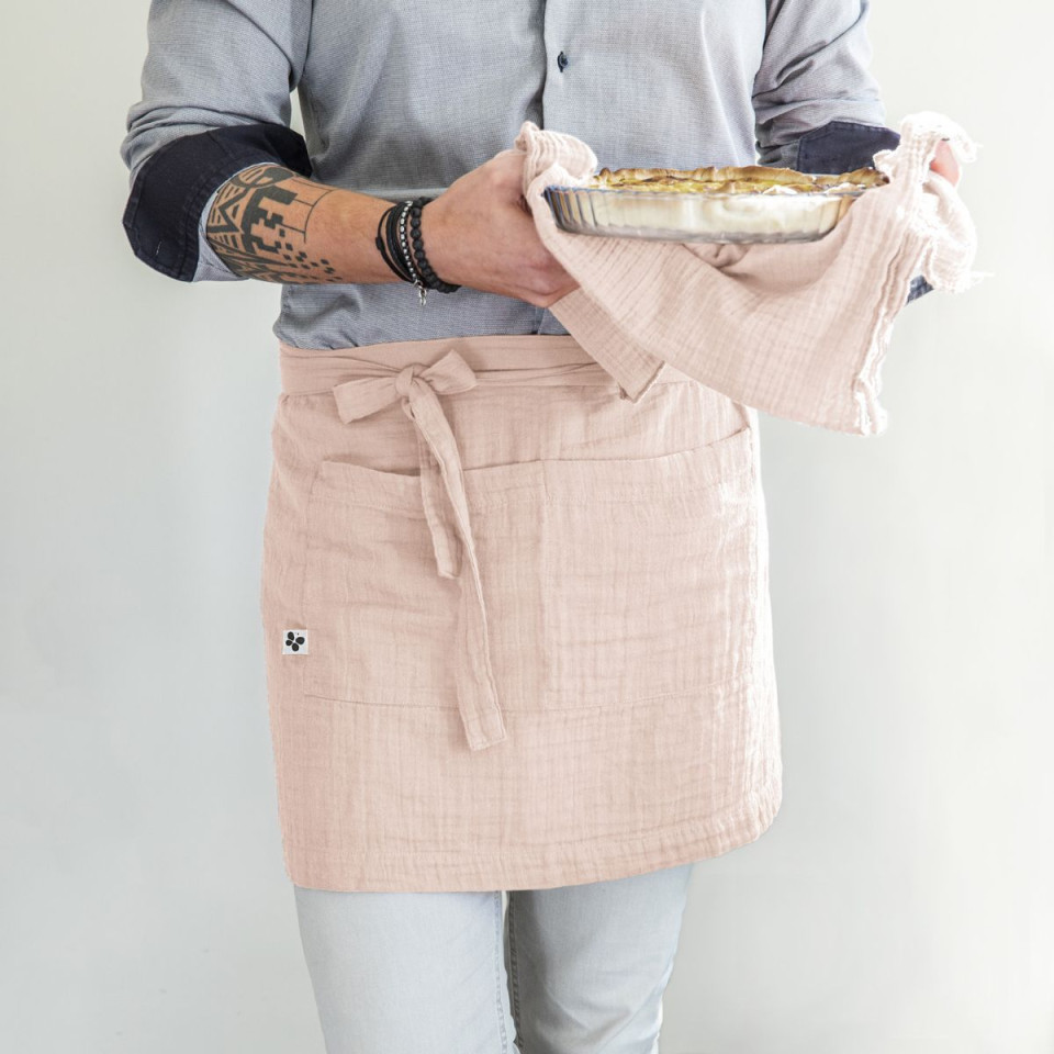 Tablier serveur Gaze de coton GAIA