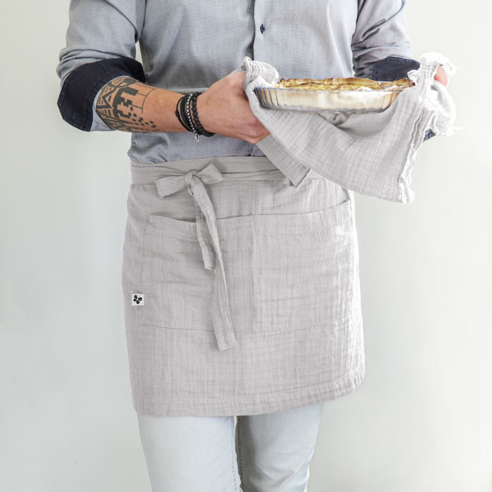 Tablier serveur Gaze de coton GAIA