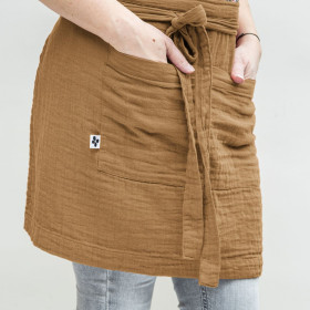 Tablier serveur Gaze de coton GAIA