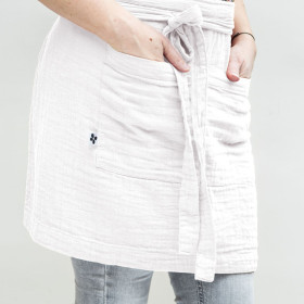 Tablier serveur Gaze de coton GAIA