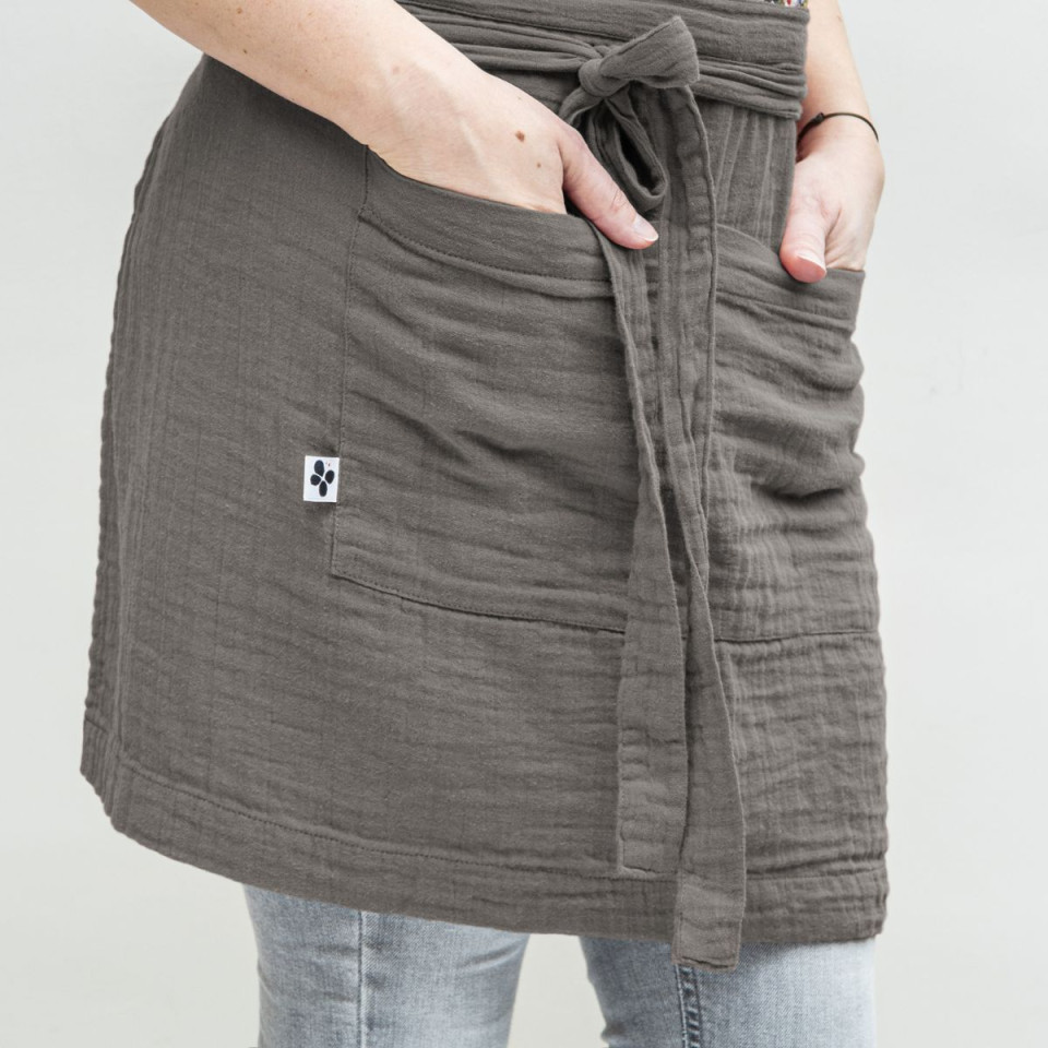 Tablier serveur Gaze de coton GAIA