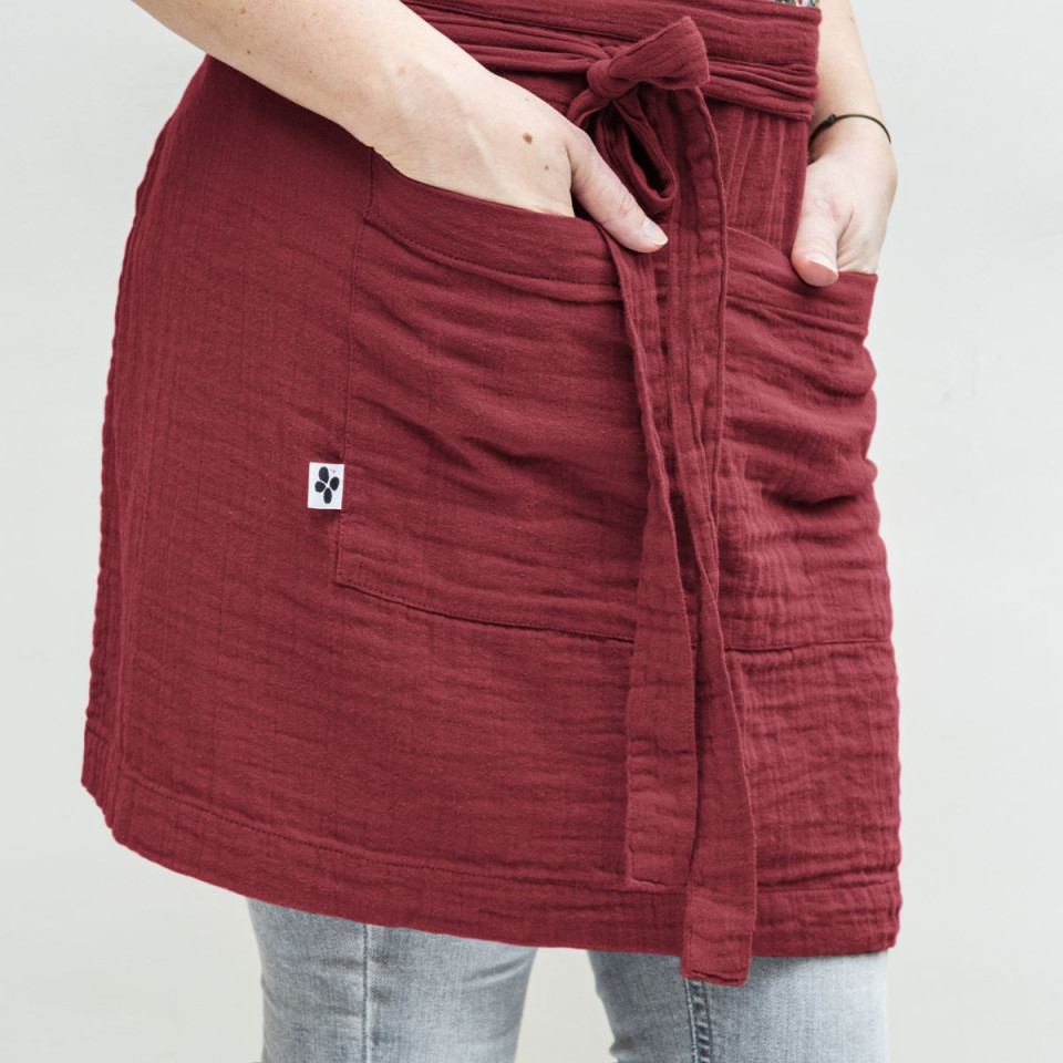 Tablier serveur Gaze de coton GAIA