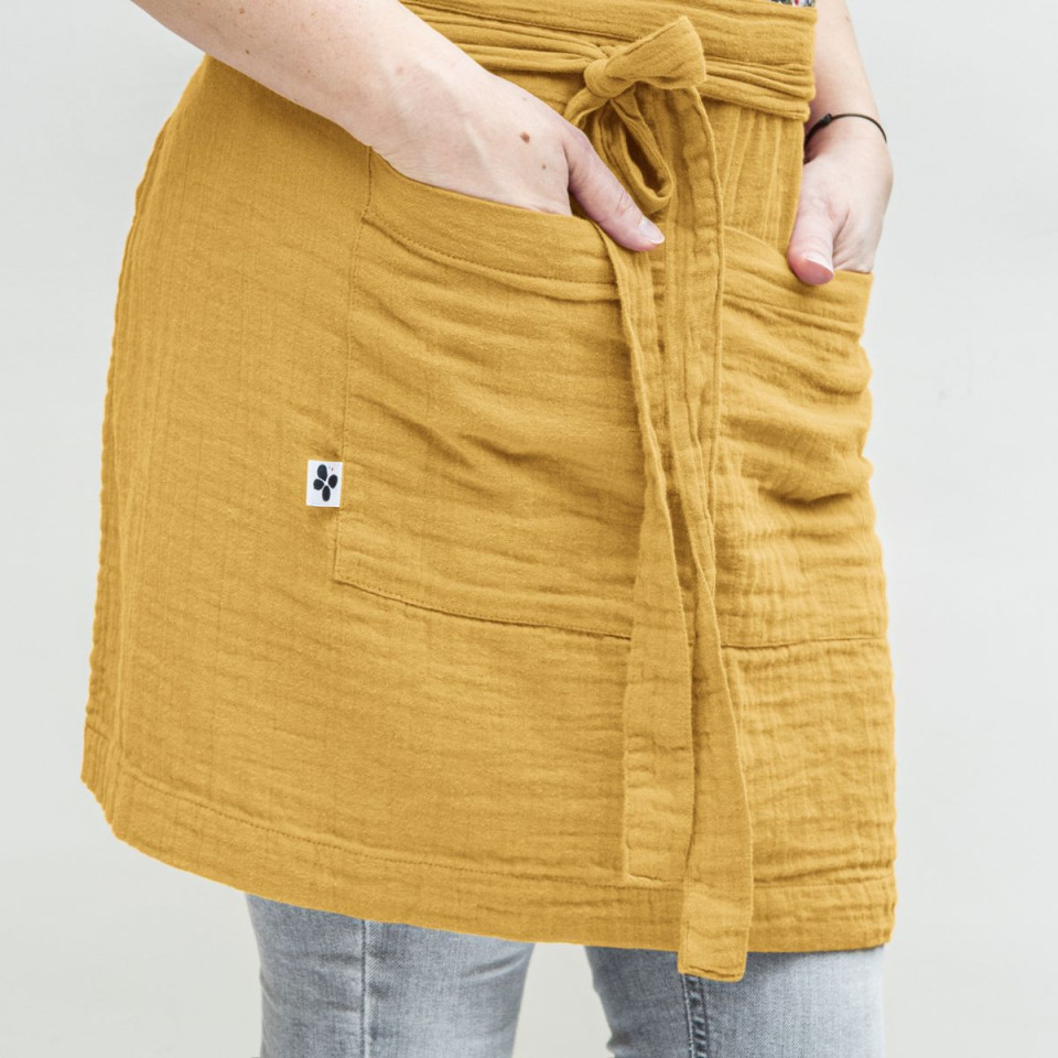 Tablier serveur Gaze de coton GAIA