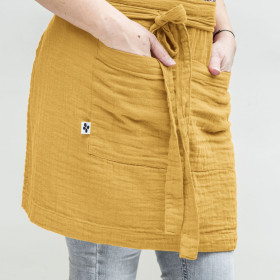 Tablier serveur Gaze de coton GAIA