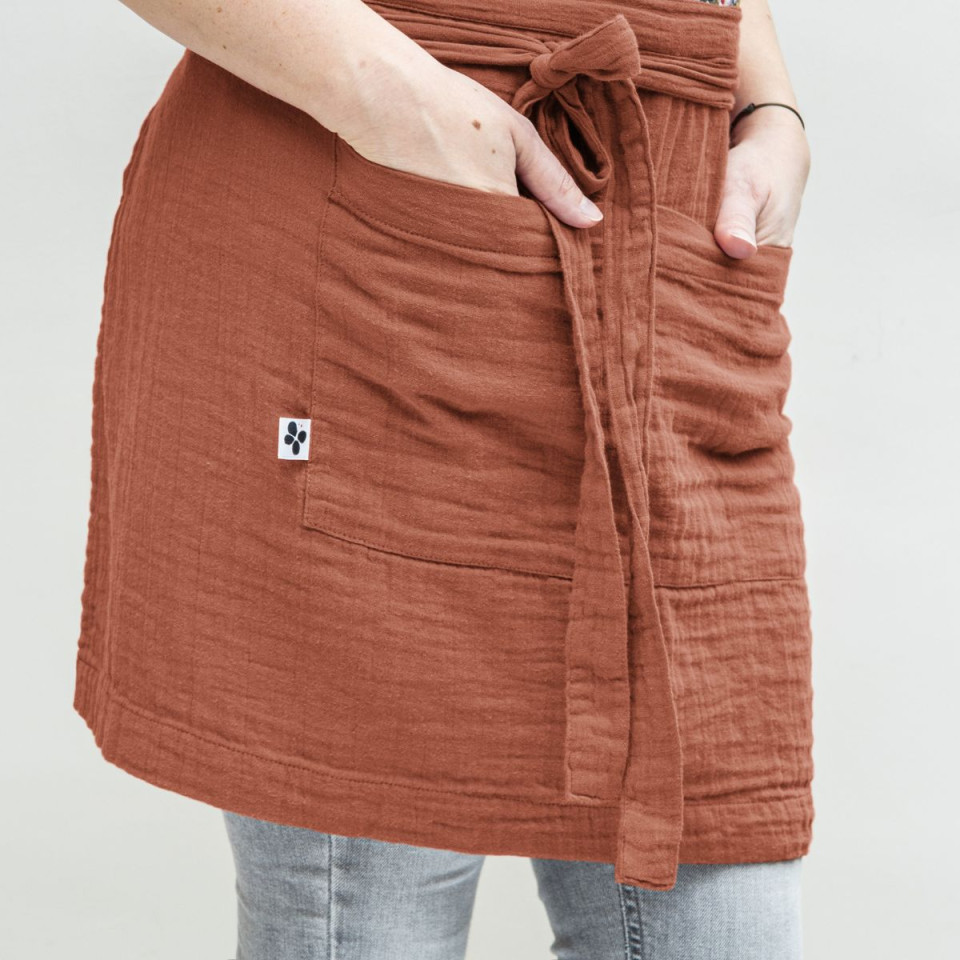 Tablier serveur Gaze de coton GAIA