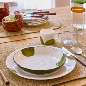 Plat Porcelaine LABO