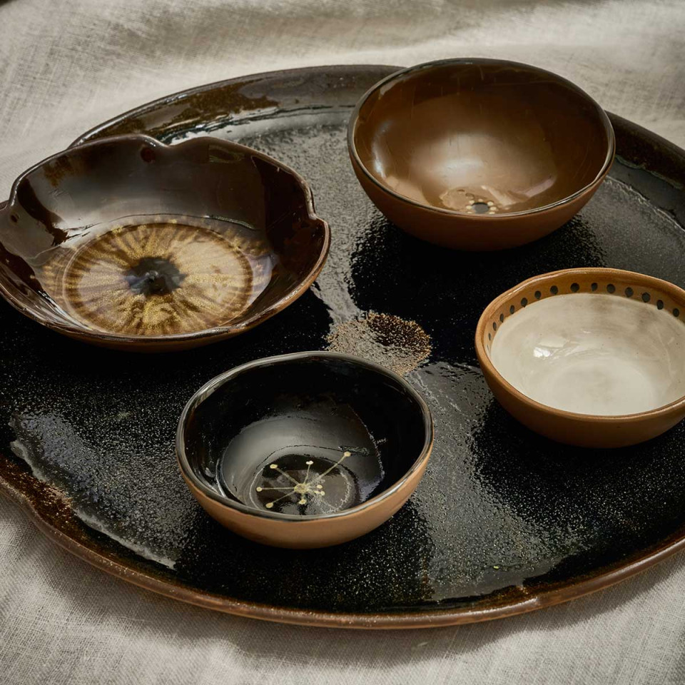 Set 4 Bols en Grès CYCLE