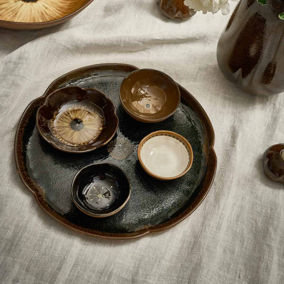 Set 4 Bols en Grès CYCLE