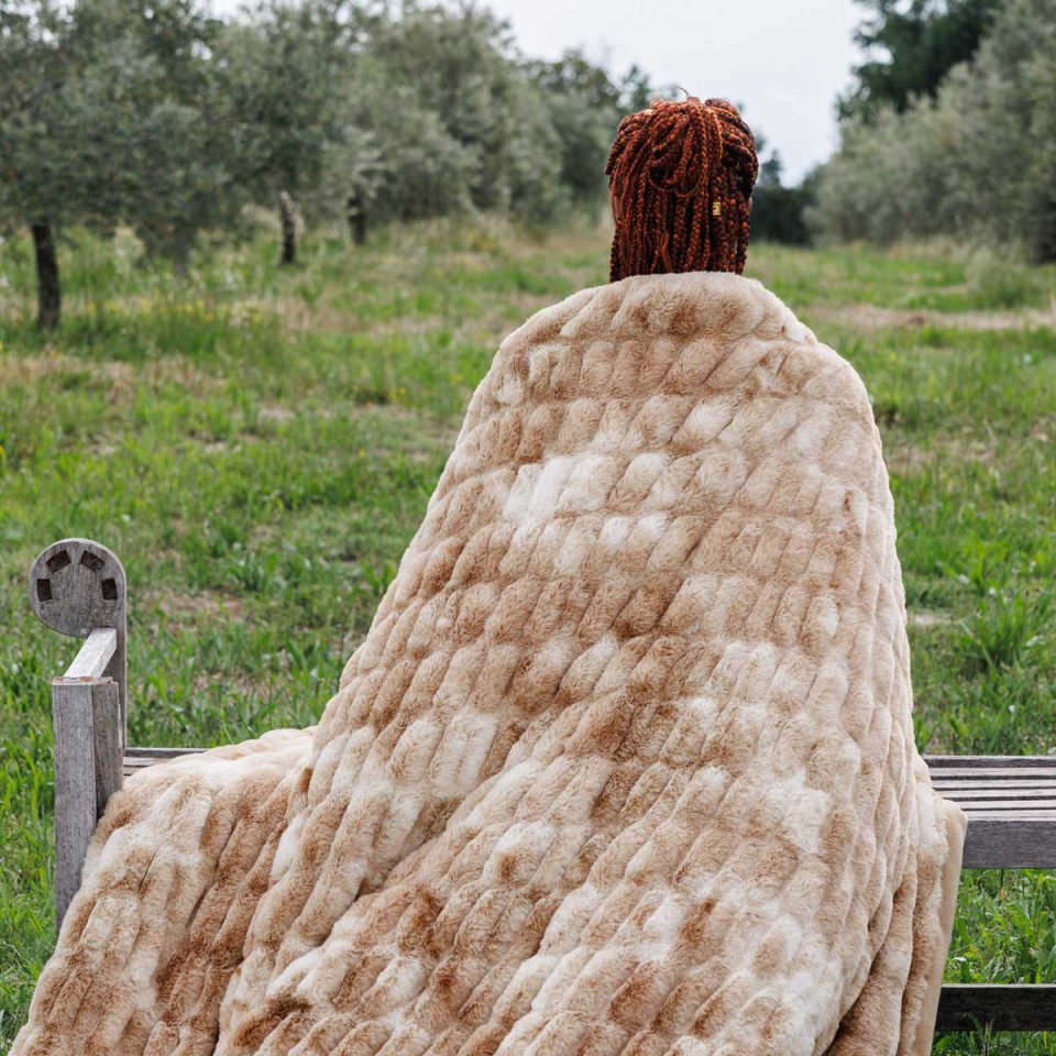 Plaid ZIBELINE Fausse Fourrure 150X200