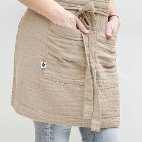 Tablier serveur Gaze de coton GAIA