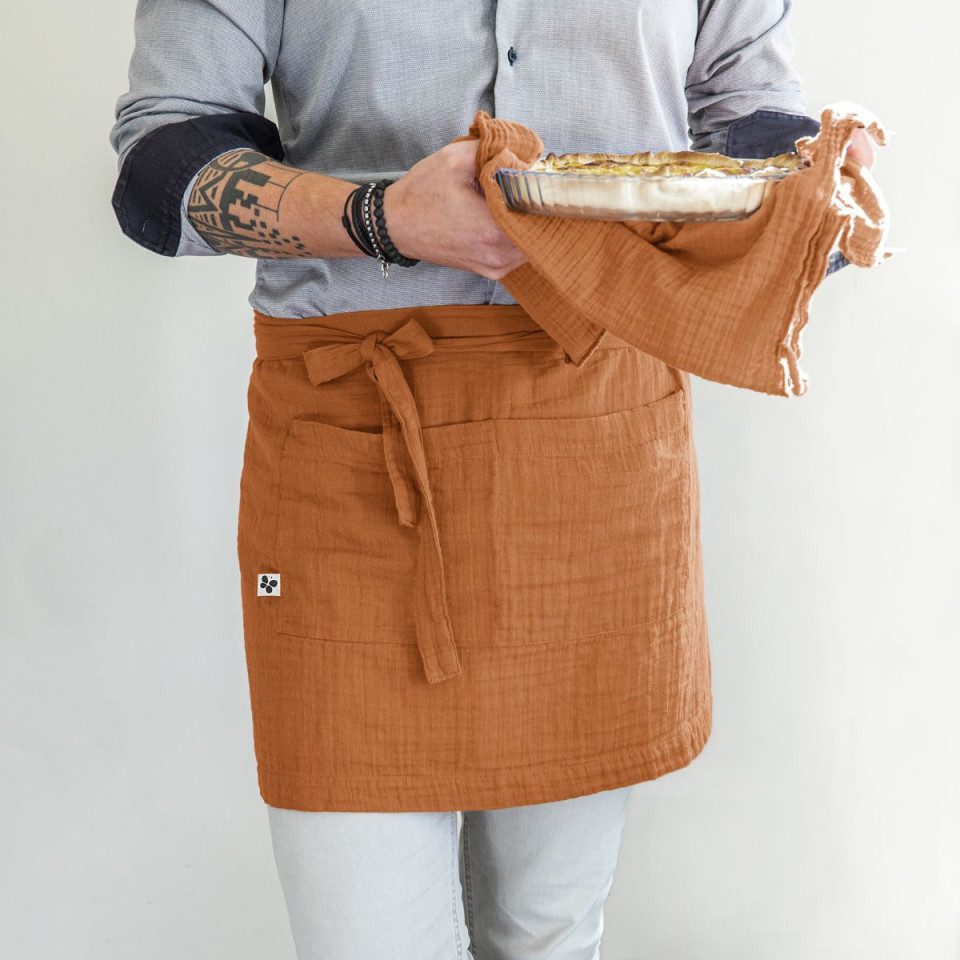 Tablier serveur Gaze de coton GAIA