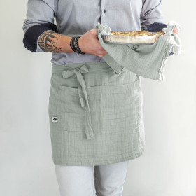 Tablier serveur Gaze de coton GAIA