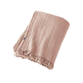 Plaid / Couvre lit Gaze de Coton GAIA