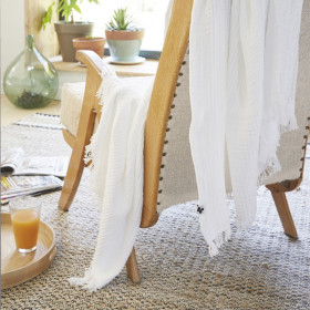Plaid / Couvre lit Gaze de Coton GAIA