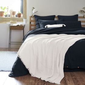 Plaid / Couvre lit Gaze de Coton GAIA