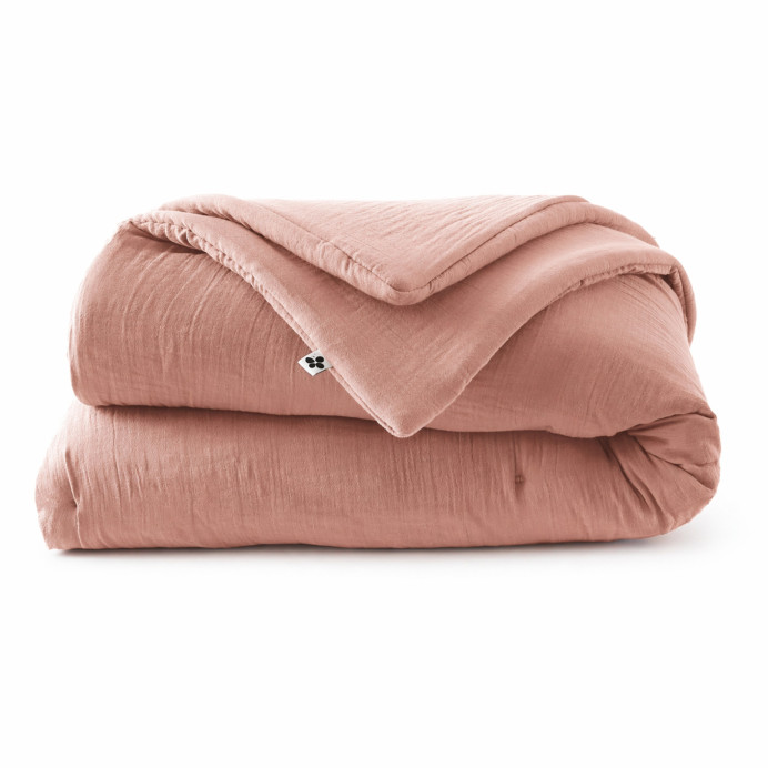 Plaid  / Couvre Lit Coton GAIA - L'Effet papillon | Impression lin