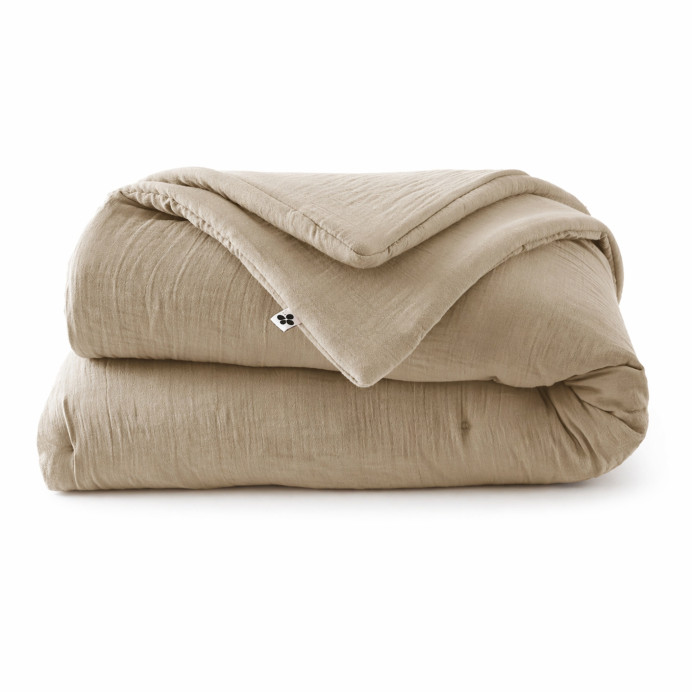 Plaid  / Couvre Lit Coton GAIA - L'Effet papillon | Impression lin