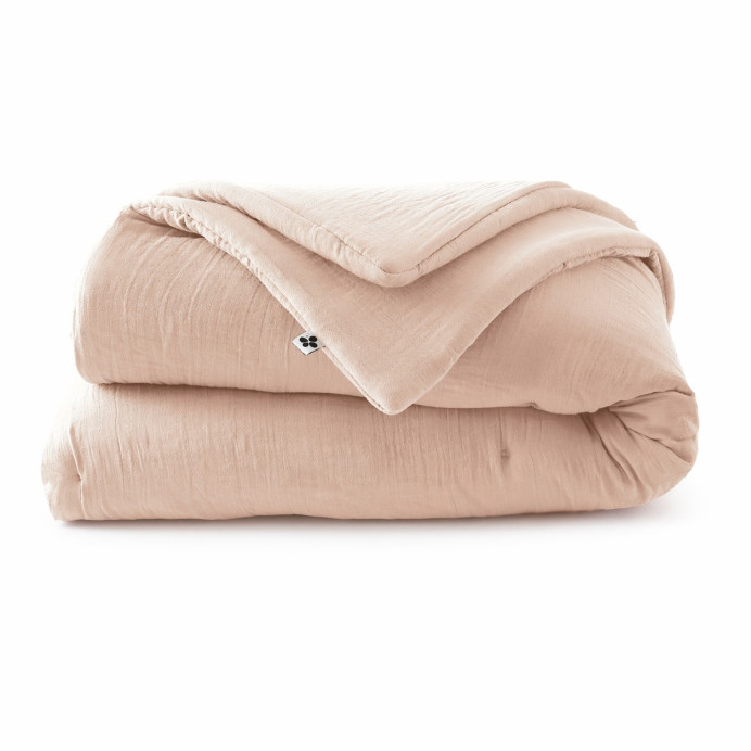 Plaid  / Couvre Lit Coton GAIA - L'Effet papillon | Impression lin