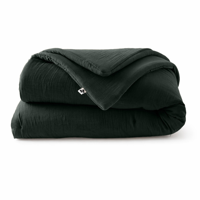 Plaid  / Couvre Lit Coton GAIA - L'Effet papillon | Impression lin