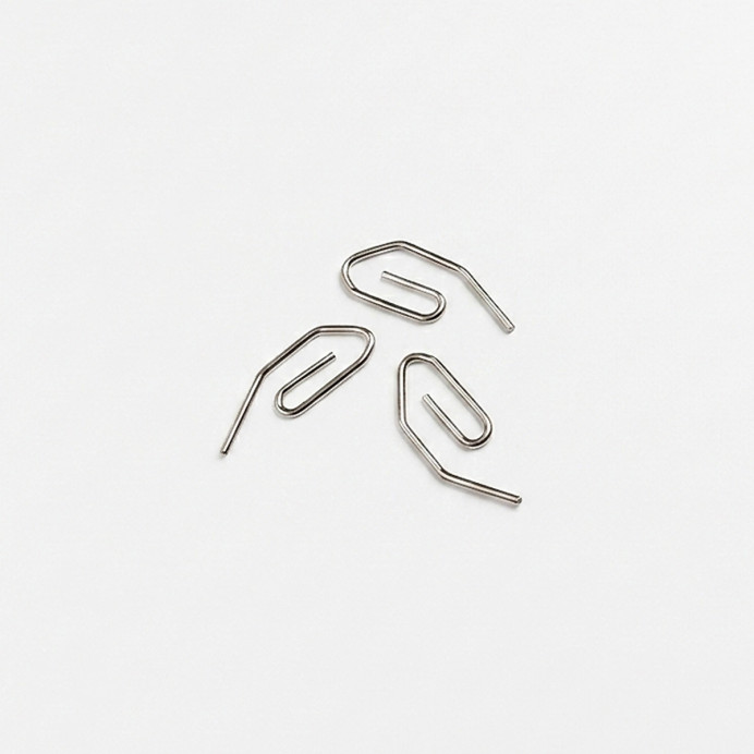 Set Agrafes Escargot Ruflette Metal