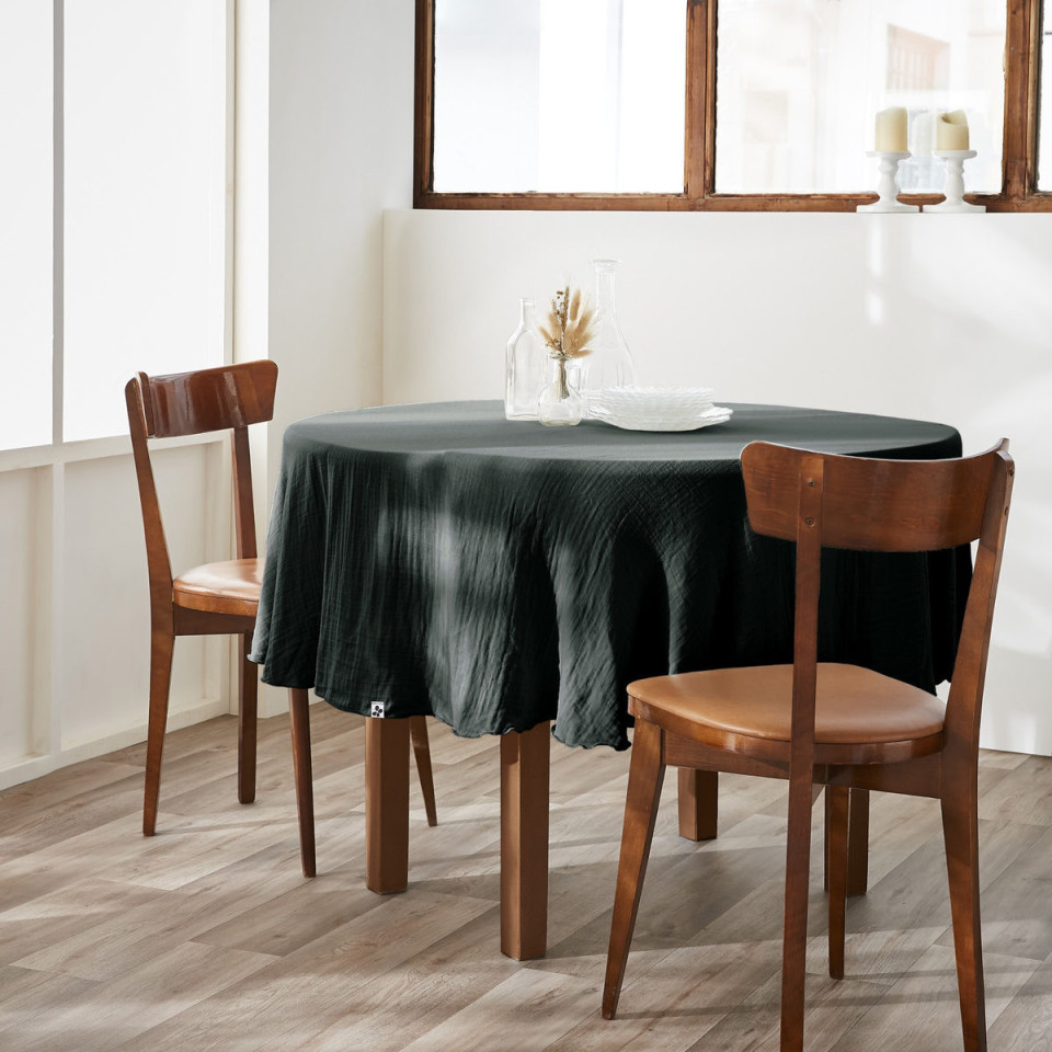 Nappe de Table Gaze de coton GAIA  