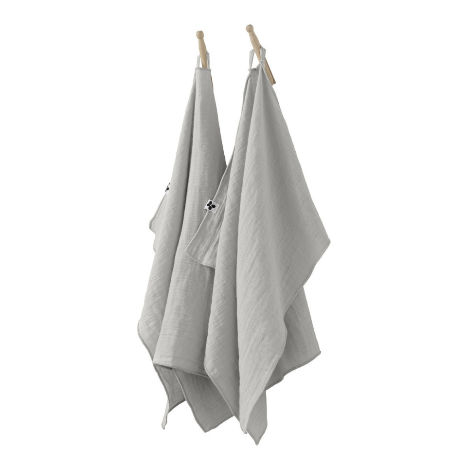 Lot 2 essuie-mains Gaze de coton GAIA  