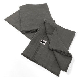 Lot 3 serviettes Gaze de coton GAIA  