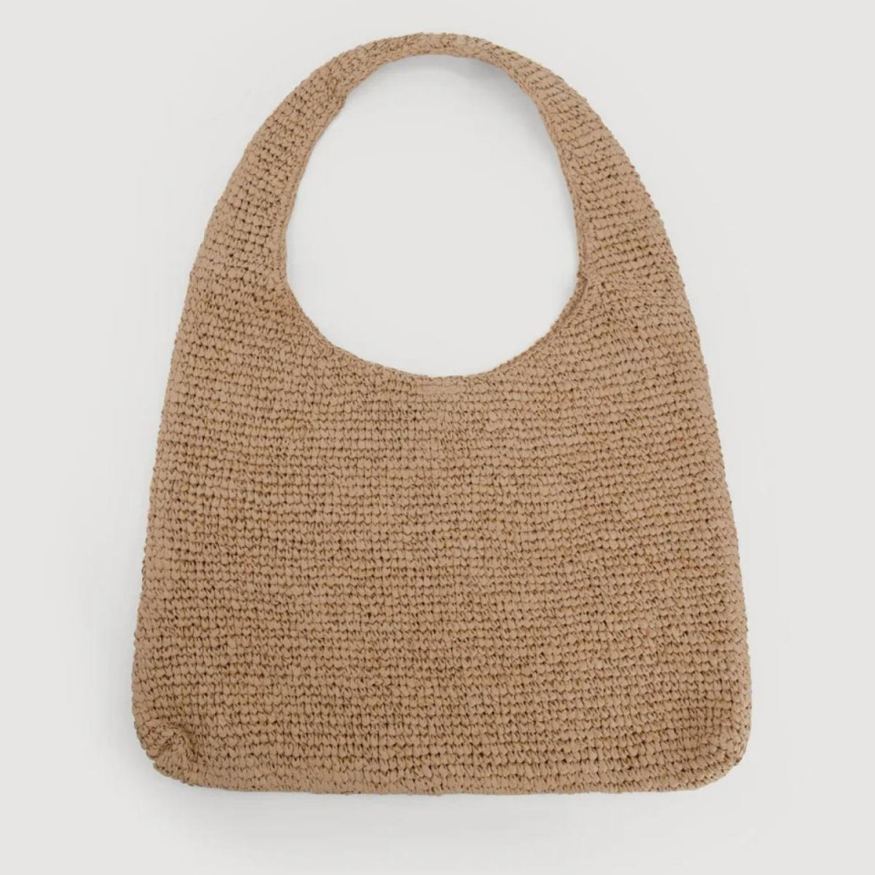 Sac Épaule en Raphia Tressé AMALYA