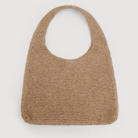 Sac Épaule en Raphia Tressé AMALYA