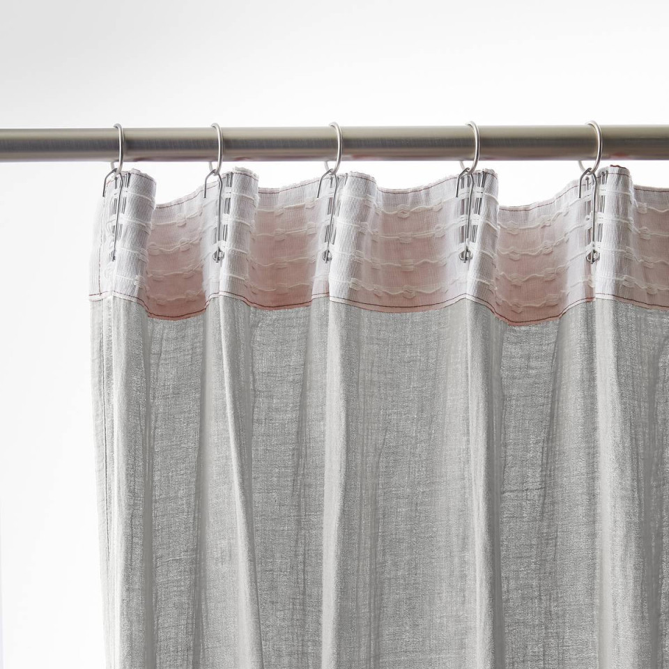 Rideau Ruflette Gaze de coton GAIA  