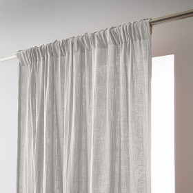 Rideau Ruflette Gaze de coton GAIA  