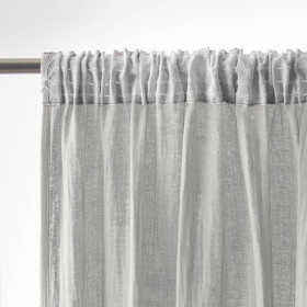 Rideau Ruflette Gaze de coton GAIA  