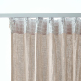 Rideau Ruflette Gaze de coton GAIA  