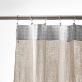 Rideau Ruflette Gaze de coton GAIA  