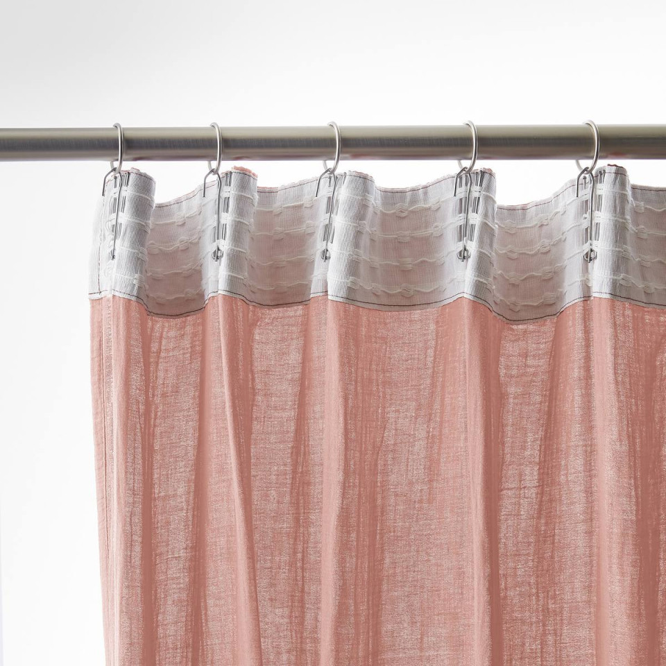 Rideau Ruflette Gaze de coton GAIA  