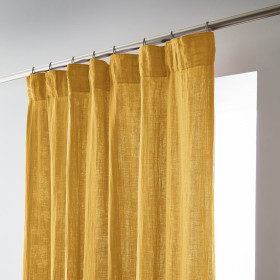 Rideau Ruflette Gaze de coton GAIA  