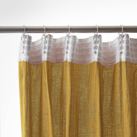 Rideau Ruflette Gaze de coton GAIA  