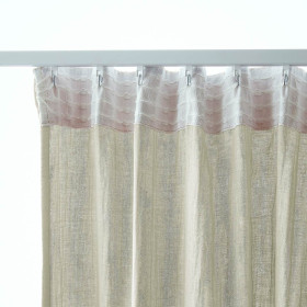 Rideau Ruflette Gaze de coton GAIA  