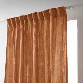 Rideau Ruflette Gaze de coton GAIA  