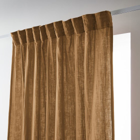 Rideau Ruflette Gaze de coton GAIA  