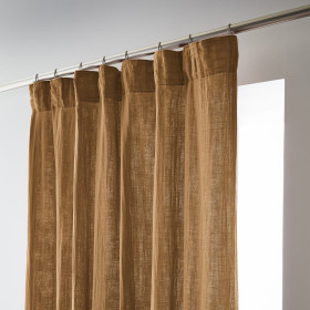 Rideau Ruflette Gaze de coton GAIA  