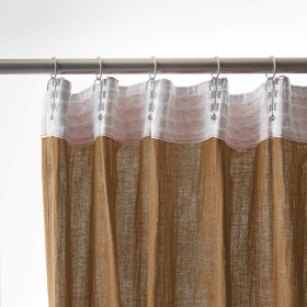 Rideau Ruflette Gaze de coton GAIA  